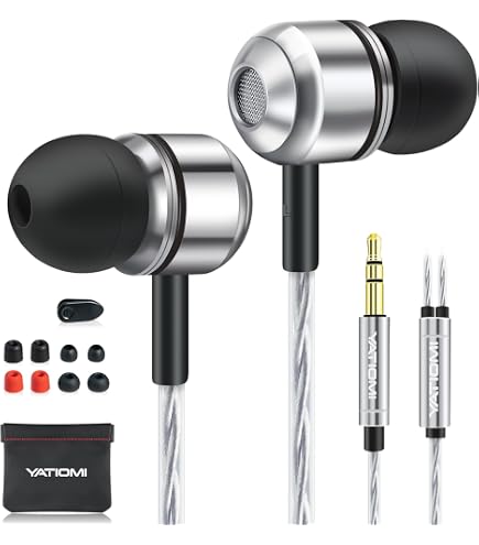 Amazon.com: Wired Earbuds, in-Ear Headphones Wired with Pure Bass