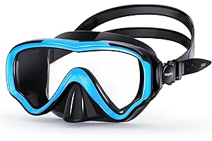 VegoVia Kids Swim Goggles with Nose Cover, Anti Fog Wide View Clear Swim Mask for Kids Youth 3-15, Anti-Shattered No-leak