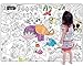 b_odd supplies A Set of 4, Giant Wall Size Coloring Posters for Kids Coloring Book Wall Decals for Kids Room Décor, 29.9