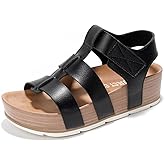 Project Cloud Platform Sandals Women - Comfortable Plush & Soft Insole Ladies Wedges - Non Slip & Lightweight Strap Wedge Sandals for Women 2026 (Phased)