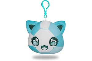 DUUGER MeeMeow Diamond Cat Plush Keychain Stuffed Animal Toy,Cute Decorative Plush Toy Accessory Fun Buddy for Kids Bag, Purse, Backpack, Handbag