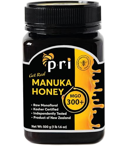 その他 Airborne Manuka & Wildflower Honey.3 pac Amazon.com : Airborne (New Zealand) Manuka Honey 50+ 500g / 1.1lbs