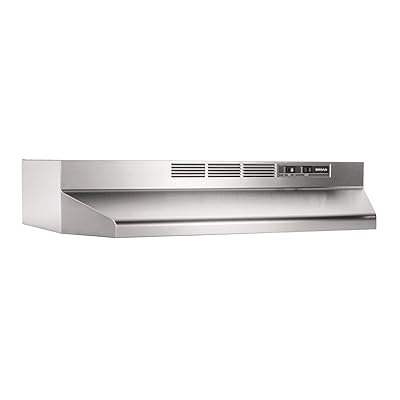 Broan-NuTone 413004 Stainless Steel 30-Inch Ductless Range Hood Insert