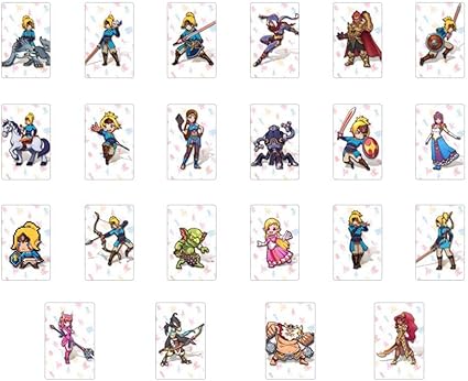 Amazon Nfcゲームカード Nintendo Switch Will U対応 ゼルダの伝説 22枚セット アイテムカード Zelda用 カードケース付き ミニサイズ Newzeroin Newzeroin パソコン 周辺機器 通販
