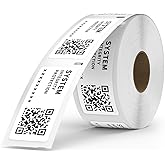 Supdesk Direct Thermal Labels Compatible for DYMO 30336 (1" x 2-1/8") LabelWriter 4XL White Shipping Postage Address Label 1 Roll 500 Labels NOT Fit 5XL