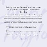 Corinne Taylor Organic Dry Shampoo Powder Grapefruit Palmarosa Clary Sage 85g view 3