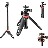 JOBY HandyPod Clip Extend Tripod | Aluminum multi-mode tripod with 360 ball head and carabiner for vlogging, photography and content creation