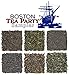 Boston Tea Party Tea Sampler, 6 Assorted Loose Leaf Tea Sampler, All The Historical Teas Thrown Over During The Boston Tea Party, Approx. 90+Cups