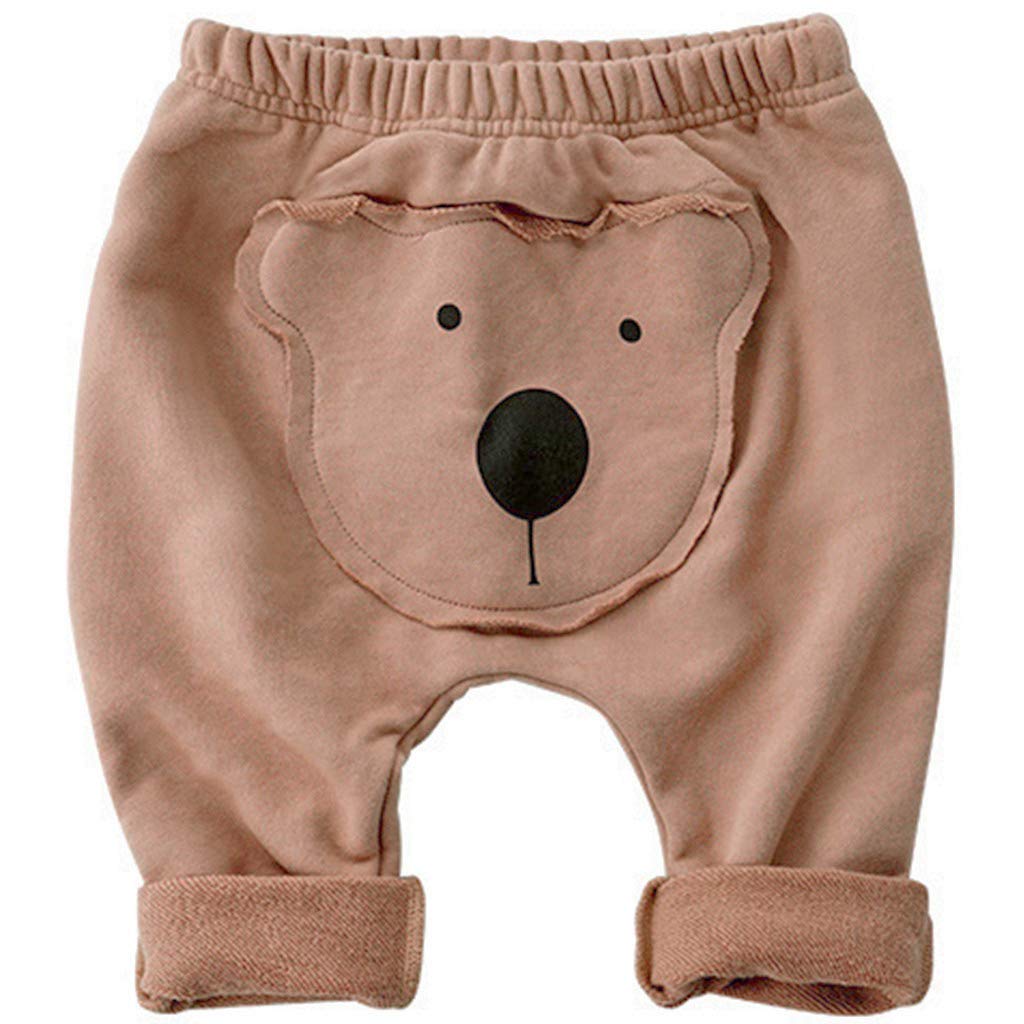 Baby Harem Long Pants Hiphop Toddler Sport Jogger Trousers Cotton Leggings 6-12 Months