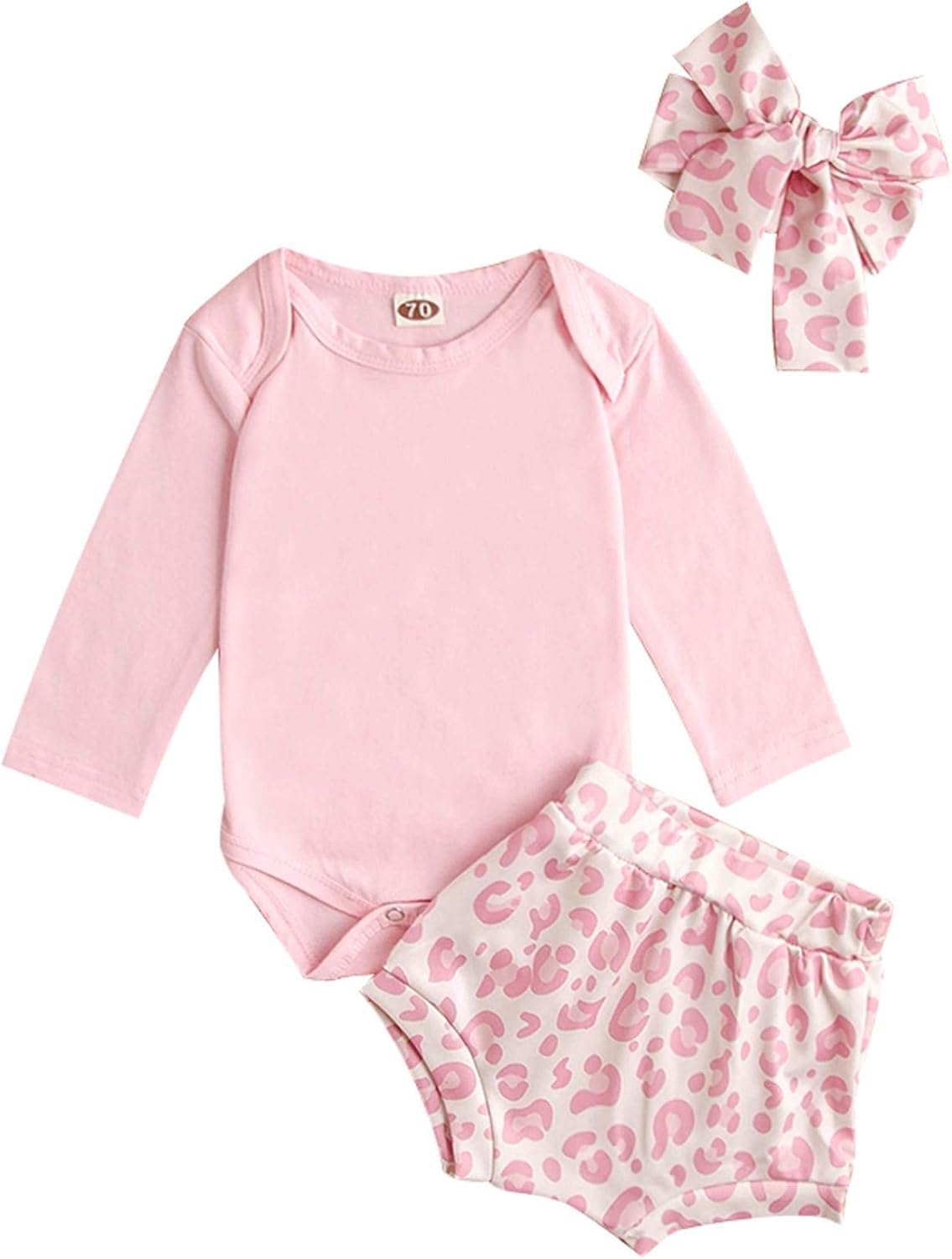 3 piece baby girl outfit