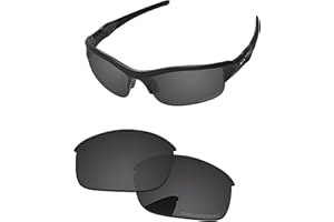 PapaViva Replacement Lenses for Oakley Flak Jacket OO9008 63mm Sunglass