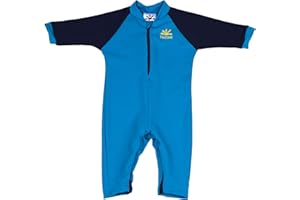 Nozone Fiji Sun Protective Baby Swimsuit, Double Zipper, UPF 50+