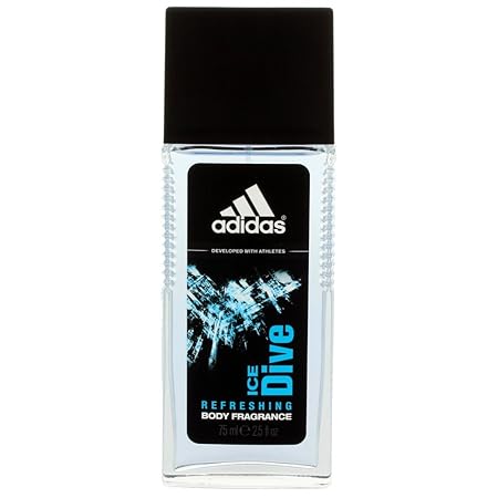 adidas Ice Dive Deodorant Spray 75 ml, 1er Pack (1 x 75 ml)