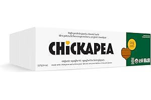 Chickapea Organic Chickpea Pasta - Spaghetti - 227g (Pack of 6)