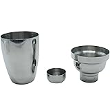 Vumdua Professional Stainless Steel Cocktail Shaker Mirror Finish Bar Tools Martini Shakers (8 Oz/250ml)