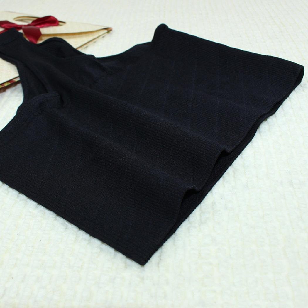 eubell Body Shaper High Waist Tummy Control Butt Lifter Panty Slim T-String Briefs Black