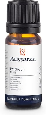 Naissance Patchouli Essential Oil 10ml Pure, Vegan, Cruelty Free