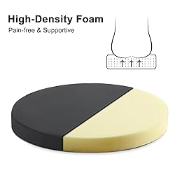 Tromlycs Round Bar Stool Seat Cushion with Elastic