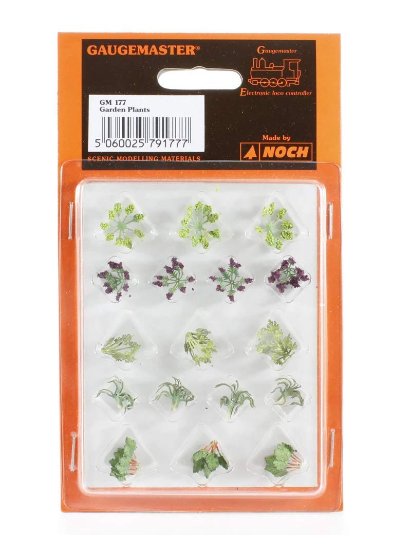Gaugemaster GM-GM177 Garden Plants Laser Cut Minis OO/HO Scale (Pack of 17)
