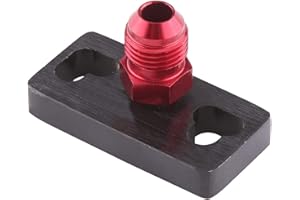 KUULEYN Fuel Line Adapter, Aluminium 1/8 NPT Fuel Rail Pressure Regulator Adapter Fit for Honda with Fittings