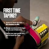 SPORTTAPE Kinesiology Tape 5cm x 5m 3 Roll Mixed Waterproof Hypoallergenic view 4