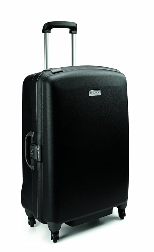 Carlton Suitcase, 75 cm, 75 Liters, Black 206T07501 Amazon.co.uk Luggage