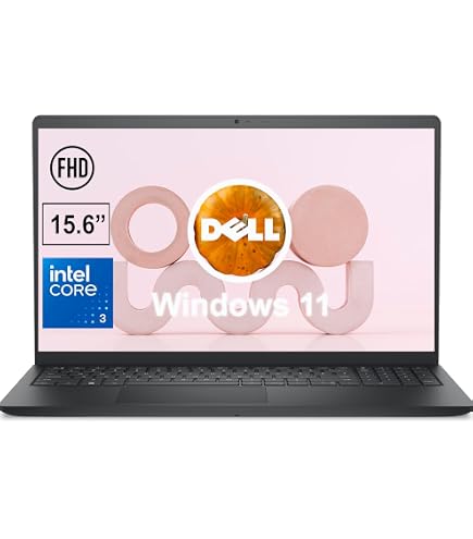 Amazon.com: Dell 15.6 Inch FHD Laptop | Intel Core 3 100U, Quad