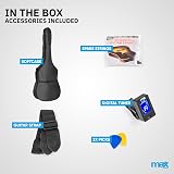 MAX Max SHOWKIT Beginner Electric Acoustic Guitar Starter Kit 40W Amp Natural view 9