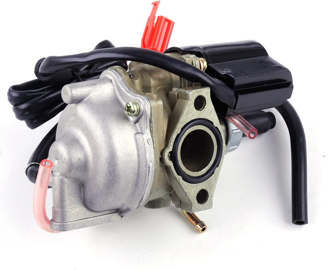 Amazon Com Eastar 19mm Carburetor Carb Fit For Honda 2 Stroke 50cc Dio 50 Zx34 35 Sym Kymco Scooter Home Kitchen