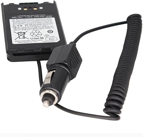 Amazon Sodial Sbr 14li車載充電器バッテリーエリミネーターdc12v Vx 8r Vx 8dr Vx 8gr Ft 1dr Ft1 X D Ft 2drラジオfnb 102li Fnb 101li用 携帯電話 スマートフォンアクセサリ 車 バイク