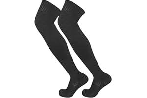TCK High Over the Knee Athletic Sports Performance Socks with Flex, Compression & Extra Cushion Zones