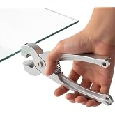 youkzuan Running Pliers for Glass Cutting, Ergonomic handle Glass Breaking Pliers, Multiple Spare Pressure Plate &amp; Bar