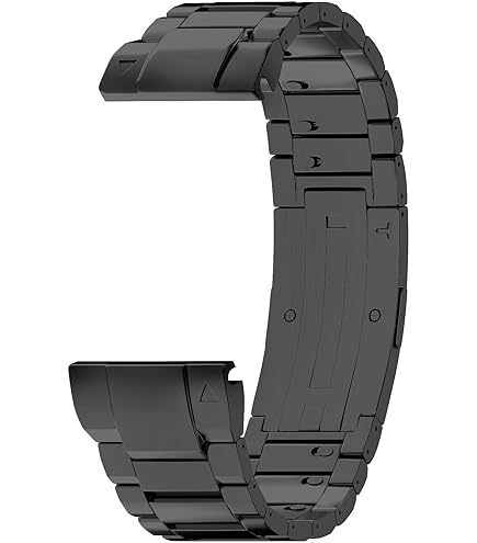 Amazon.com: Garmin QuickFit 22 Watch Band - Vented Titanium