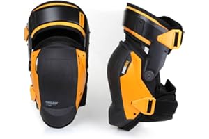 ToughBuilt GelFit Fanatic - Thigh Support Stabilization Professional Knee Pads - Comfortable Gel Cushion & Heavy Duty Foam Pa