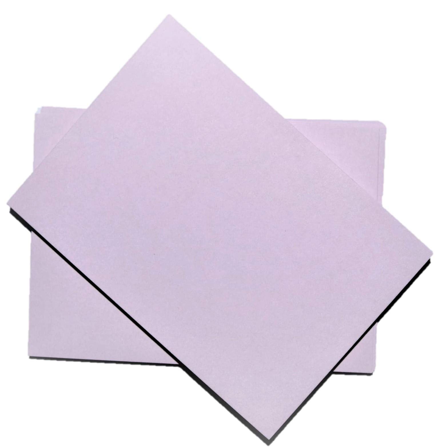 A5 Lilac Coloured Plain Paper 100 Sheets Dyslexia Visual Stress Office Printing and photocopy 148 x 210mm