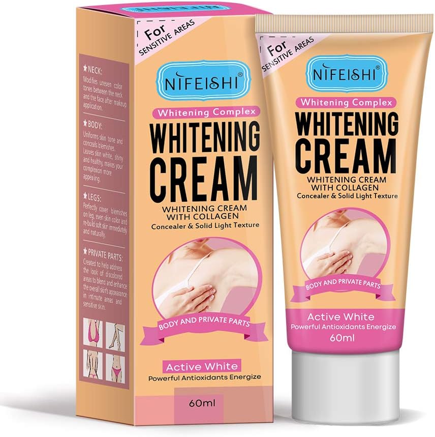 Whitening Cream for Underarm Lightening, Brightening Deodorant Cream Armpit Whitening Body Creams Underarm Repair Between Legs Knees Private Part