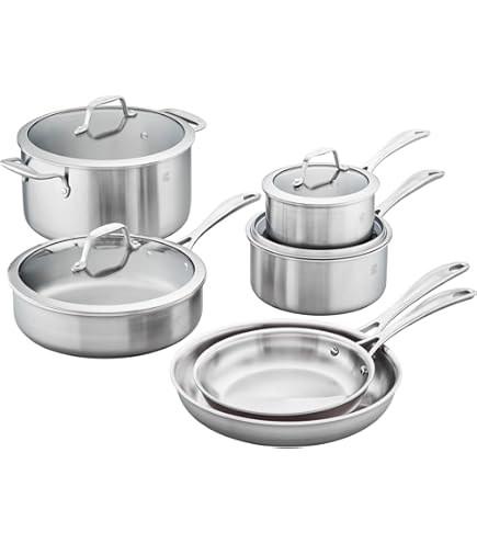 Amazon.com: Zwilling 5-Piece Pot-Set, with 4 Lids, Suitable for