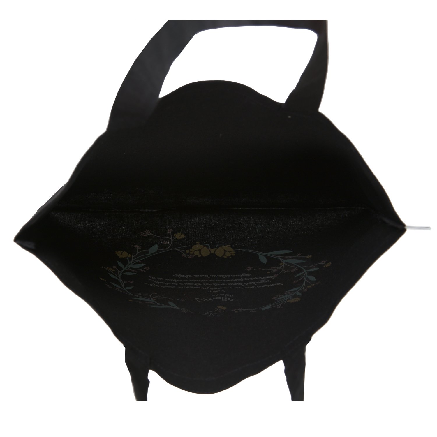 ecoright tote bag reusable 100% cotton canvas ecofriendly printed "cynefin"