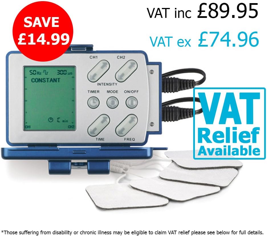 Profile EMS Digital Dual Channel EMS Machine With 7 Modes ideal for