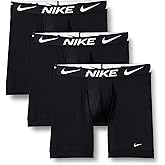 Nike Men's Essential Micro Stretch Long Leg Boxer Brief Underwear (3-Pack)