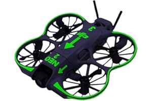 for DJI Neo 2 Glow in The Dark Drone Skin Sticker, Scratch-Resistant Waterproof Luminous Night Flying Decals, Cool Neon Prote