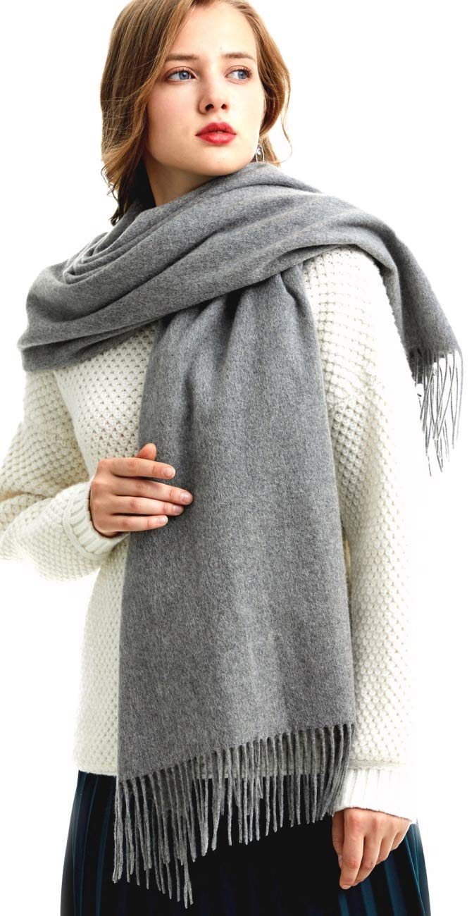Wool Stole, Large Scarf, Shawl, Wrap, Gorgeous, warm and comfortable, 100% Wool, 2019 New model B0101 Wool Stole, Large Scarf, Shawl, Wrap, Gorgeous, warm and comfortable, 100% Wool, 2019 New model B0101