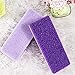 2pcs Foot Care Exfoliator Pedicure Tool Foot Pumice Stone Block Remover Scrubber Dead Hard Skin Remover Cleaner remover for feet(Purple)