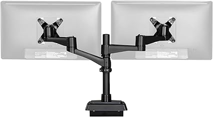 Amazon Vari デュアルモニターアーム 180度 タイトなスペースやキュービクルに最適 180度の可動範囲 デスクスペース Vesa対応 最大27インチのモニターに対応 組み立て簡単 Vari モニタアーム スタンド 通販