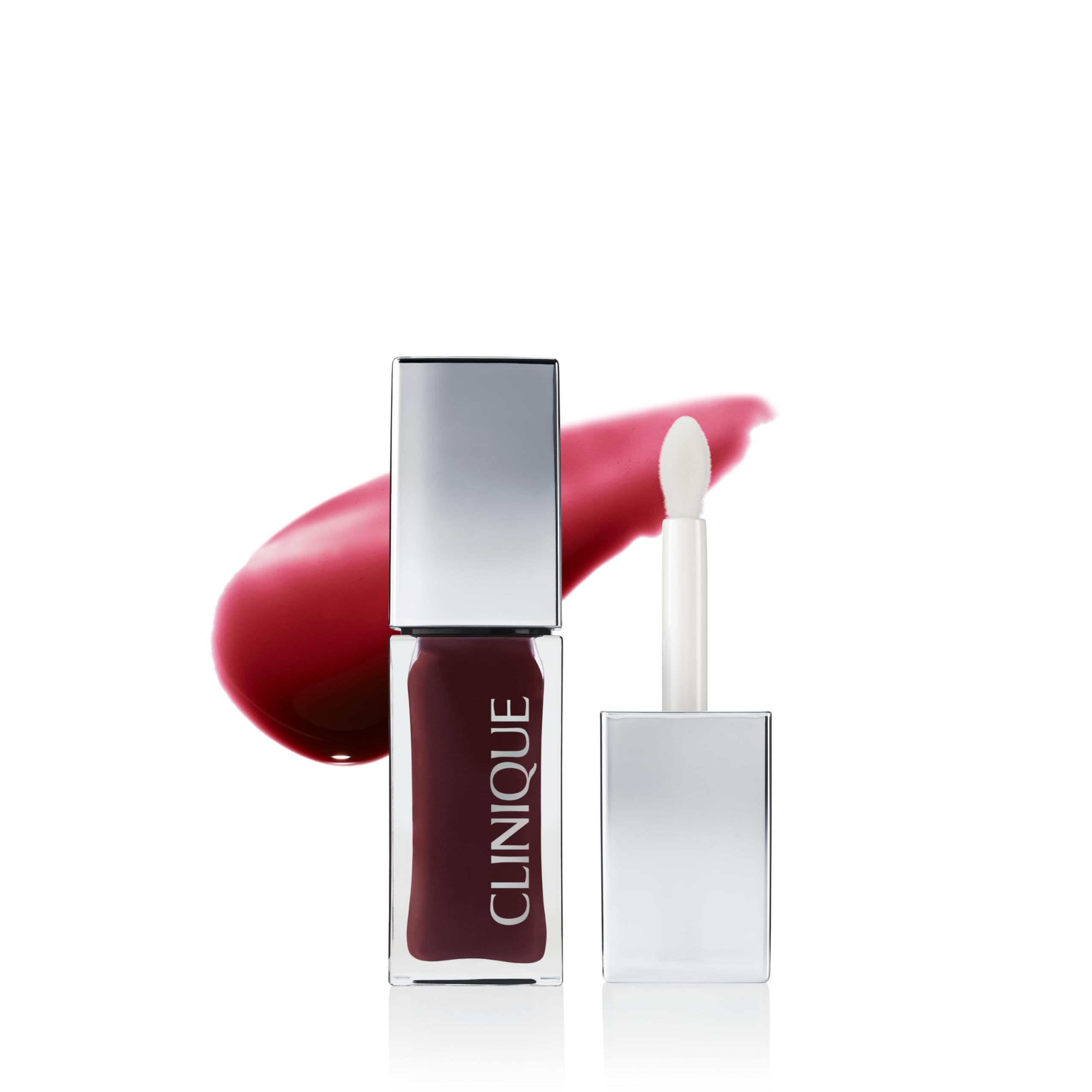 Photo 1 of Clinique Pop Lip + Cheek Tinted Oil in Black Honey | Conditions Lips + Gives Cheeks a Natural, Dewy Flush