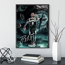 Basketball Superstar Damian Lillard Signed Poster