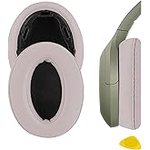 Geekria Replacement Ear Pads for Sony WH-H910N Wireless Headphones Ear Cushions, Repair Parts (Pink)