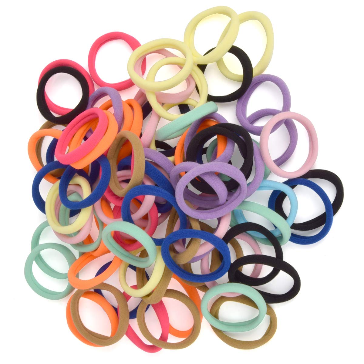 Amazon Com Hair Ties Bands Ponytail Holders Oakmethod No Tangle