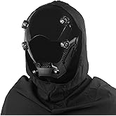 Punk Helmet Mask Sci Fi Gothic Halloween Mask Cool Punk Mask Cosplay for Men