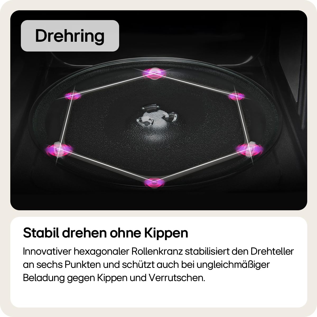 LG Electronics MH6565CPB Mikrowelle mit Grill/ǀ Stiftung Warentest Testsieger ǀ 25 L ǀ / 1000W/ schwarz 4